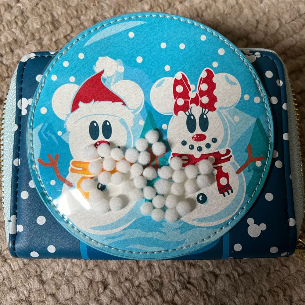 Disney Loungefly Mickey & Minnie Wallet